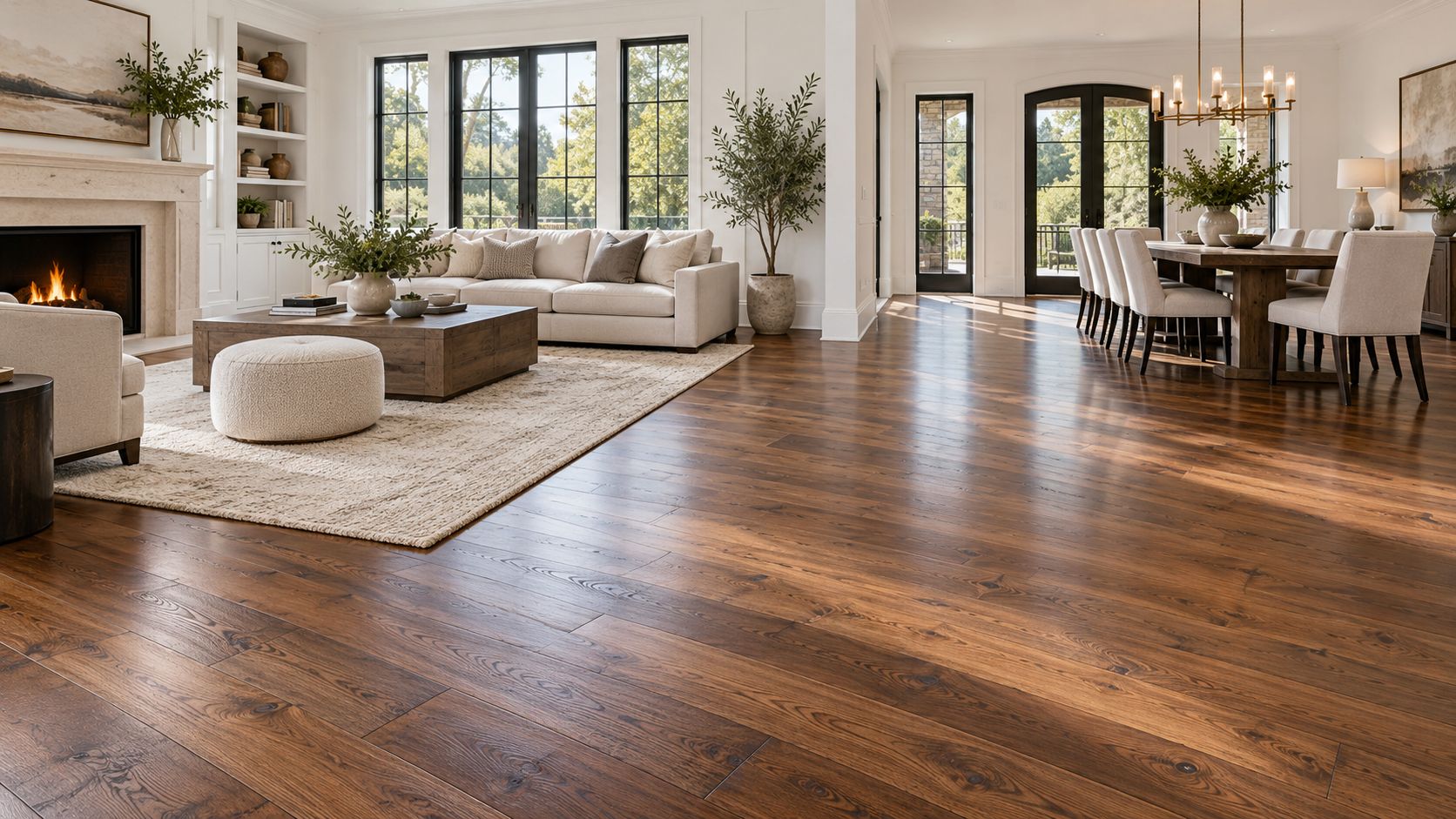 Engineered and nail-down hardwood installation